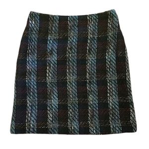 Loft Plaid Skirt